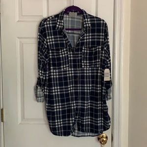 Passport flannel tunic
